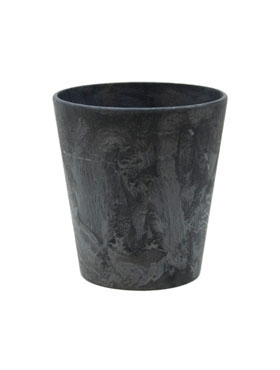 Artstone Claire pot black