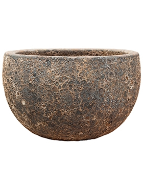 Lava Bowl relic rust metal