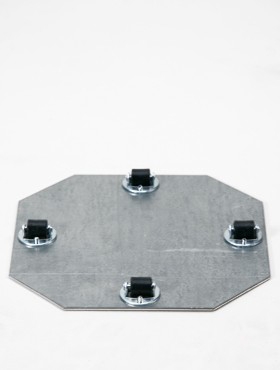 Wielplateaus Bokwiel 4 x 8 mm (max. 45 kg. draagvermogen)