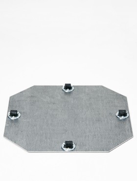 Wielplateaus Bokwiel 4 x 8 mm (max. 45 kg. draagvermogen)