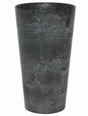 Artstone Claire vase black