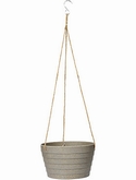 Fibrics Bamboo Hanging Basket Rib Grey (per 12 st.)