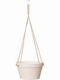 Fibrics Bamboo Hanging Basket White (per 12 st.)
