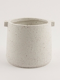 Knob Large Orchidpot White