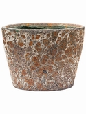 Lava Couple straight relic rust metal (glazed inside)
