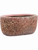 Lava Oval relic pink (glazed inside)