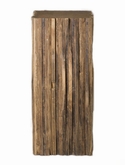 Pedestal Teak rough